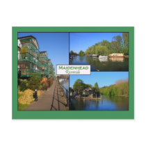 Maidenhead Riverside Postcard