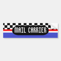 MAIL CARRIER BUMPER STICKER
