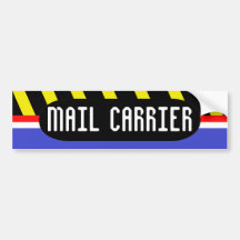 MAIL CARRIER BUMPER STICKER