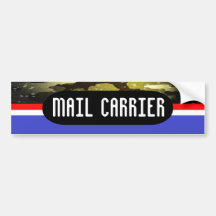 MAIL CARRIER BUMPER STICKER