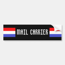 MAIL CARRIER BUMPER STICKERS