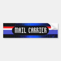 MAIL CARRIER BUMPER STICKERS