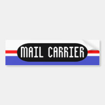 MAIL CARRIER BUMPER STICKERS