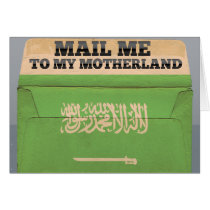 Mail me to Saudi Arabia Greeting Cards
