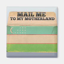 Mail me to Uzbekistan Magnets