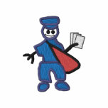 Mail Person embroidered shirts