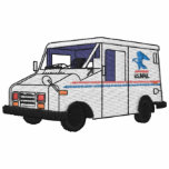 Mail Truck embroidered shirts