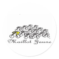 Maillot Jaune Sticker