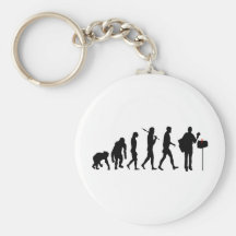 Mailman postman courier service gifts key chain