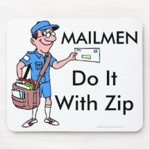 Mailmen Do It With Zip Mouse Mats