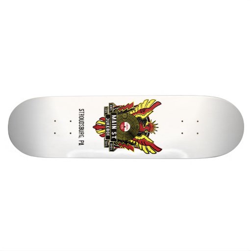 Main St. Jukebox Skate Deck