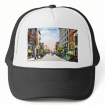 Main Street, Helena, Montana Trucker Hats