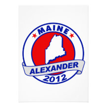 Maine Alexander Personalized Invite