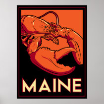 Maine Art Deco Print