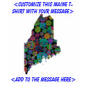 Maine Colourful Customisable Shirt - YOU Customise