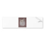 Maine Coon cat - Ally Bumper Sticker