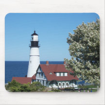 Maine Lighthouse Mouse Pad