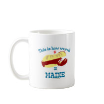Maine Lobster Roll Coffee Mugs