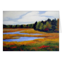Maine River Marsh #2 Card