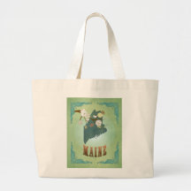 Maine State Map – Green Bags