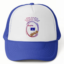Maine Tax Day Tea Party Protest Baseball Cap