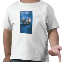 MaineSea Otter Scene Tee Shirts