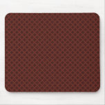 Majestic black flowers on rough brown background mousepad