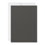 Majestic black pattern on grey background personalized announcement