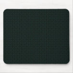 Majestic green pattern on black background mousepad