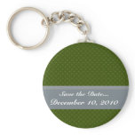Majestic light green flowers on rough green backgr key chains