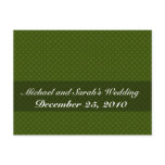 Majestic light green flowers on rough green backgr post card
