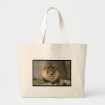 MAJESTIC LION GIFTS CANVAS BAGS