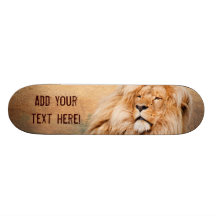 Majestic Lion Skateboard