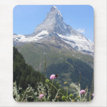 Majestic Matterhorn Mountain Mouse Pad