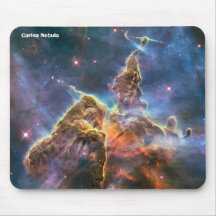 Majestic Space Mountain - Carina Nebula Mouse Pads