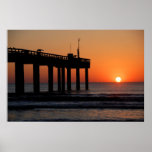 Majestic Sunrise St. Augustine Beach Florida Poster