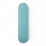 Majestic white flowers on blue background skateboards