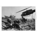 Major Crandall's UH-1D Helicopter in Vietnam War Greeting Cards