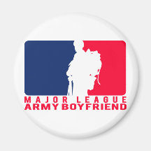Major League Army Boyfriend Fridge Magnets