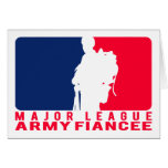 Major League Army Fiancee Card