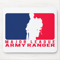 Major League Army Ranger Mouse Pad