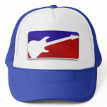Major League Guitar Logo Rock Hero Hat