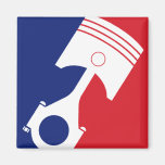 Major League Motor Fridge Magnets