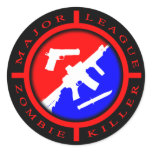 Major League Zombie Killer - weapons stickers