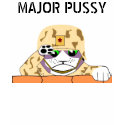 MAJOR PUSSY t-shirts