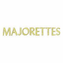 MAJORETTES EMBROIDERED SHIRT
