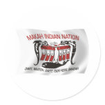 Makah Tribe Flag Sticker