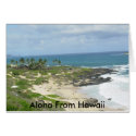 Makapu'u Beach, Aloha From Hawaii card