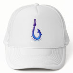 Makau Ancient Fish Hook by FishTs.com hats