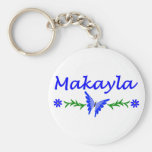 Makayla (Blue Butterfly) Keychains